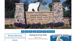 Desktop Screenshot of downtownwhitebearlake.com